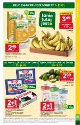 Gazetka promocyjna Stokrotka - Market Opole/Radom - Gazetka - ważna od 15.01 do 15.01.2025 - strona 3 - produkty: Banany, Gra, Napój roślinny, Farm Milk, Masło, Napój, Mleko, HP, Fa