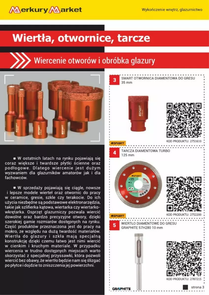 Gazetka promocyjna Merkury Market - ważna 16.11 do 31.12.2024 - strona 23 - produkty: Fa, Gra, Gres, Koc, Lazur, Szlifierka, Szlifierka kątowa, Tarka, Tera, Wiertarka, Wkręt, Wkrętarka