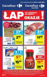 Gazetka promocyjna Carrefour - Gazetka - ważna od 15.03 do 15.03.2025 - strona 1 - produkty: Kawa rozpuszczalna, Por, Gra, Kawa, Masło, Jabłka