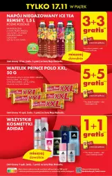 Gazetka promocyjna Biedronka - Od czwartku - Gazetka - ważna od 22.11 do 22.11.2023 - strona 3 - produkty: Por, Prince Polo, Rama, Ice tea, Wafelek, Adidas, Napój niegazowany, Napój