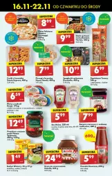 Gazetka promocyjna Biedronka - Od czwartku - Gazetka - ważna od 22.11 do 22.11.2023 - strona 31 - produkty: Kurczak, Feliciana, Pierogi, Dawtona, Nutella, Sos, Gra, Salami, Winiary, Salsa, Pizza, Burger, Spaghetti, Frytki, Graal, Maggi, Olej, Pomidory, Heinz, Budyń, Hortex, Danie gotowe, Fa