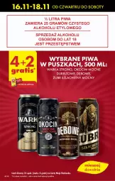 Gazetka promocyjna Biedronka - Od czwartku - Gazetka - ważna od 22.11 do 22.11.2023 - strona 50 - produkty: Piwa, Koc, Gra, Warka, Okocim