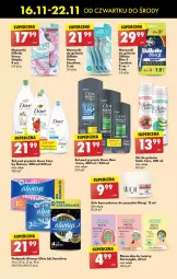 Gazetka promocyjna Biedronka - Od czwartku - Gazetka - ważna od 22.11 do 22.11.2023 - strona 53 - produkty: Ser, Gin, Inka, Sati, Dove, Venus, Always, Podpaski, Gillette, Always Ultra, Niuqi