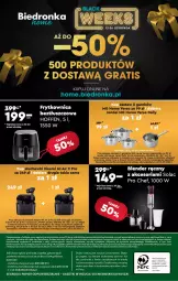 Gazetka promocyjna Biedronka - Od czwartku - Gazetka - ważna od 22.11 do 22.11.2023 - strona 58 - produkty: Gry, Gra, Telefon, Papier, Blender ręczny, Blender, Słuchawki, Kosz, Napoje