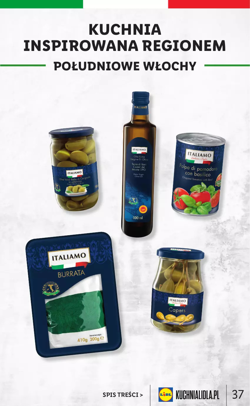 Gazetka promocyjna Lidl - KATALOG ITALIAMO - ważna 07.02 do 12.02.2022 - strona 37 - produkty: Kuchnia