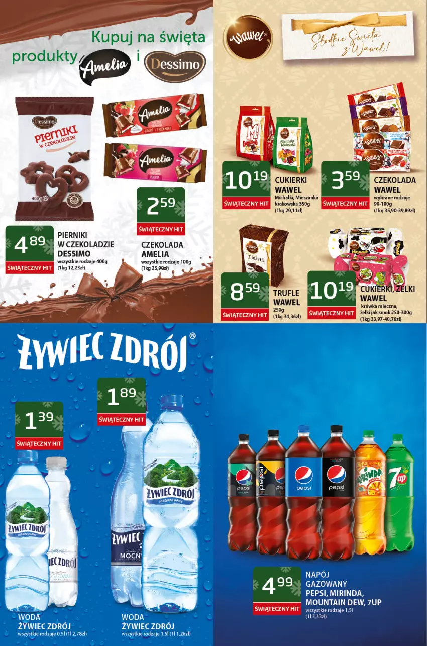 Gazetka promocyjna ABC - Gazetka - ważna 03.12 do 16.12.2021 - strona 6 - produkty: 7up, Czekolada, Michałki, Piernik, Pierniki w czekoladzie, Wawel