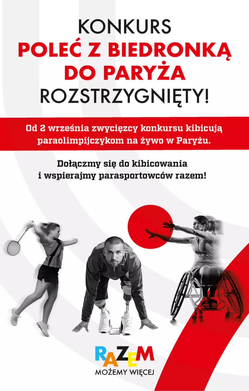 Gazetka promocyjna Biedronka - Od Czwartku - ważna 05.09 do 11.09.2024 - strona 23 - produkty: BIC, Por, Sport