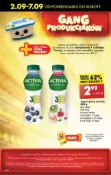 Gazetka promocyjna Biedronka - Od Czwartku - Gazetka - ważna od 11.09 do 11.09.2024 - strona 40 - produkty: Mus, Quiz, Jogurt, Klej, Activia, Jogurt pitny, Mięta, Fa