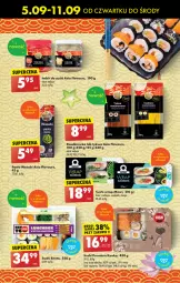 Gazetka promocyjna Biedronka - Od Czwartku - Gazetka - ważna od 11.09 do 11.09.2024 - strona 45 - produkty: Pasta wasabi, Sushi, Basia, Wasa, Rzodkiewka, Imbir