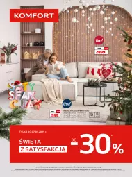 Gazetka promocyjna Komfort - Gazetka - ważna od 07.01 do 07.01.2025 - strona 1 - produkty: Narożnik, Dywan, Fa