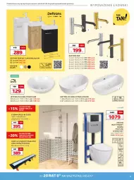 Gazetka promocyjna Komfort - Gazetka - ważna od 07.01 do 07.01.2025 - strona 37 - produkty: Szafka, Bateria, Umywalka