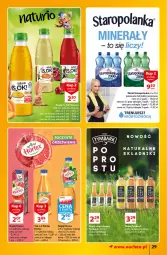 Gazetka promocyjna Auchan - Znane Lubiane Marki Hipermarkety - Gazetka - ważna od 08.06 do 08.06.2022 - strona 29 - produkty: Sok, Staropolanka, Woda, Napój, Nektar, Hortex