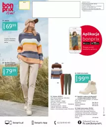 Gazetka promocyjna Bonprix - Zimowe klimaty - Gazetka - ważna od 24.04 do 24.04.2023 - strona 100 - produkty: Sweter, Wełna, Spodnie, Botki
