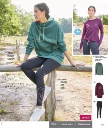 Gazetka promocyjna Bonprix - Zimowe klimaty - Gazetka - ważna od 24.04 do 24.04.2023 - strona 73 - produkty: Por, Gin, Sneakersy, Sport, Legginsy, Bluza