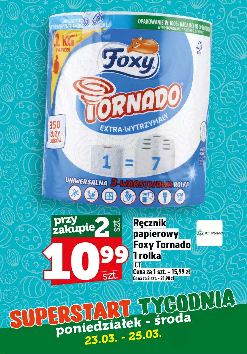 Gazetka promocyjna Topaz - Gazetka - ważna 23.03 do 25.03.2026 - strona 5 - produkty: Foxy, Papier