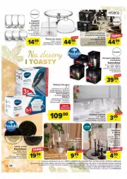 Gazetka promocyjna Carrefour - Gazetka - ważna od 25.11 do 25.11.2023 - strona 4 - produkty: Brita Maxtra, Dzbanek filtrujący, Dzbanek, Brit, Tera, LANA, Talerz, Kieliszek, Brita, Gala, Miska