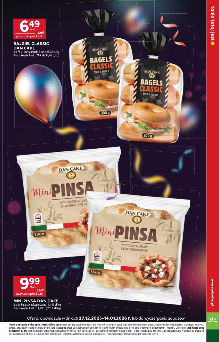 Gazetka promocyjna Stokrotka - Market - ważna 22.12 do 28.12.2025 - strona 21 - produkty: Dan Cake, Mięso, Owoce, Warzywa