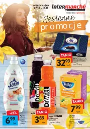 Gazetka promocyjna Intermarche - Gazetka Intermarche - Gazetka - ważna od 16.12 do 16.12.2022 - strona 1 - produkty: Płyn do płukania, Tetley, Napój niegazowany, Herbata, Napój