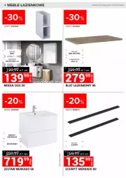 Gazetka promocyjna Merkury Market - Gazetka - ważna od 28.07 do 28.07.2024 - strona 8 - produkty: Meble łazienkowe, Szafka, Umywalka, Meble