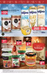Gazetka promocyjna Stokrotka - Supermarket - Gazetka - ważna od 13.12 do 13.12.2023 - strona 18 - produkty: Warzywa, Ser, Cukier, Królewski, Dżem, Konfitura, Mola, Marmolada, Owoce, Deser, Cukier trzcinowy, Alpro, Napój, Mięso, Herbapol, Kokos