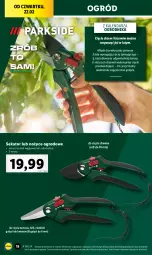Gazetka promocyjna Lidl - GAZETKA - Gazetka - ważna od 24.02 do 24.02.2024 - strona 24 - produkty: Noż, Nożyce, Sekator, Ogród, Kalendarz