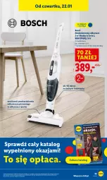 Gazetka promocyjna Lidl - GAZETKA - Gazetka - ważna od 25.01 do 25.01.2026 - strona 19 - produkty: Odkurzacz, Top, Ser, Bosch, Akumulator