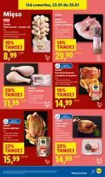 Gazetka promocyjna Lidl - GAZETKA - Gazetka - ważna od 25.01 do 25.01.2026 - strona 27 - produkty: Piec, Kurczak, Kaczka, Królik, Tusz, Rolada, Mięso, Jabłka