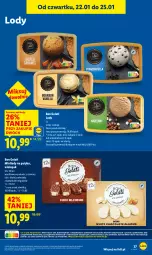 Gazetka promocyjna Lidl - GAZETKA - Gazetka - ważna od 25.01 do 25.01.2026 - strona 37 - produkty: Kawa, Lody