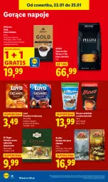 Gazetka promocyjna Lidl - GAZETKA - Gazetka - ważna od 25.01 do 25.01.2026 - strona 38 - produkty: Torebka, Gra, Kawa ziarnista, Bell, Kawa mielona, Kawa, Herbata czarna, Napoje, Loyd, Czekolada, Baton, Bella, Herbata