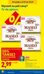 Gazetka promocyjna Lidl - GAZETKA - Gazetka - ważna od 25.01 do 25.01.2026 - strona 4 - produkty: Mlekovita, Masło, Mleko