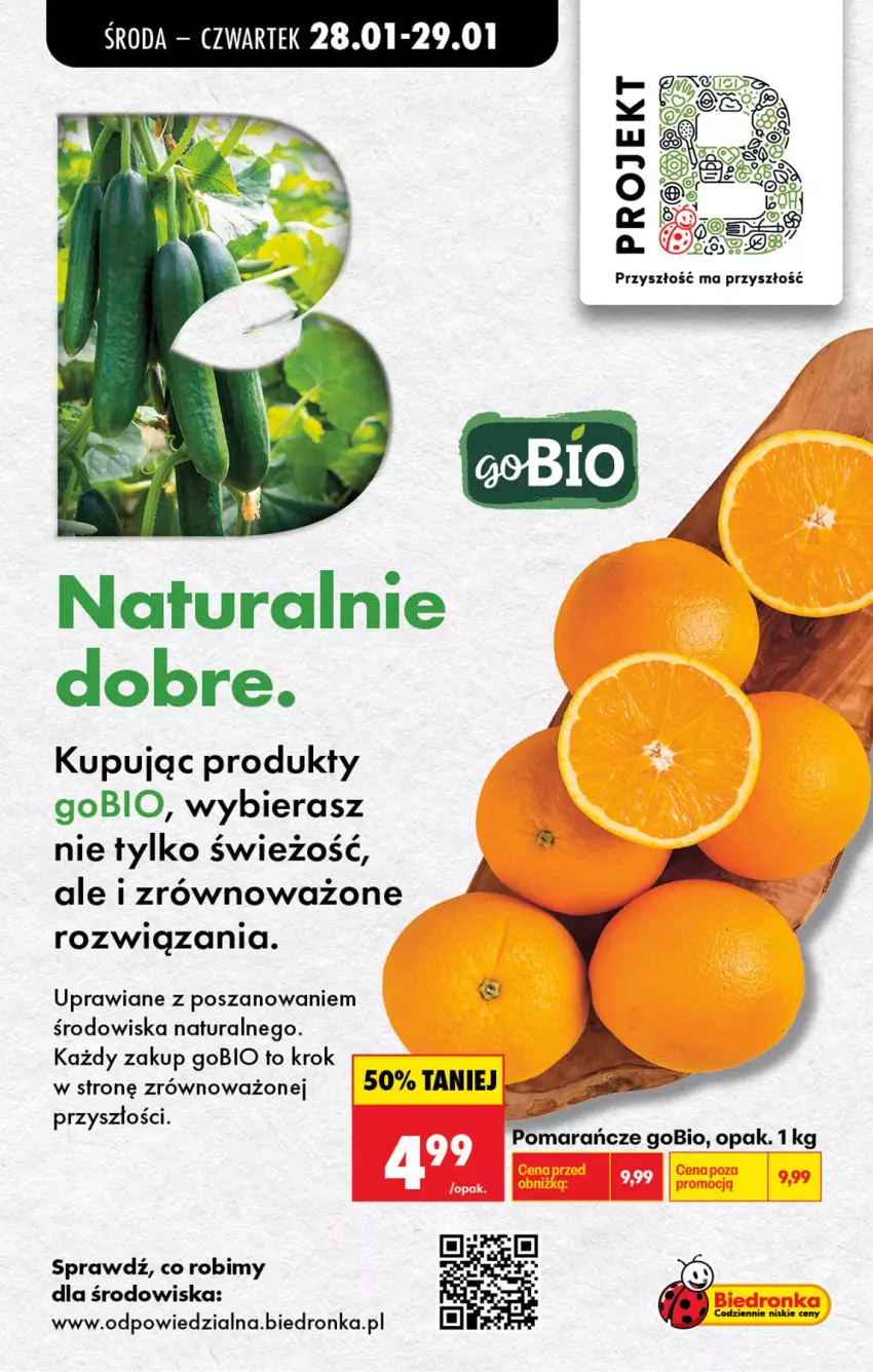 Gazetka promocyjna Biedronka - Gazetka - ważna 28.01 do 04.02.2026 - strona 23 - produkty: Pomarańcze