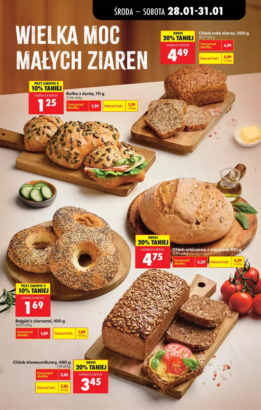 Gazetka promocyjna Biedronka - Gazetka - ważna 28.01 do 04.02.2026 - strona 33 - produkty: Bułka, Chleb, Dynią, Fa