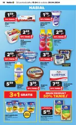 Gazetka promocyjna Netto - Od Poniedziałku - Gazetka - ważna od 20.04 do 20.04.2024 - strona 10 - produkty: Jogurt naturalny, Deser mleczny, Ser, Gra, Zott, Bell, Jogurt, Mlekovita, Rolmlecz, Serek homogenizowany, Serek, Margaryna, Hochland, Lurpak, Bella, Delma, Deser, Gouda, Mleczna kanapka, Jogobella, Masło, Jogurt pitny, Kinder, Monte, Mleko