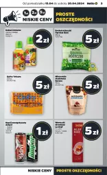 Gazetka promocyjna Netto - Od Poniedziałku - Gazetka - ważna od 20.04 do 20.04.2024 - strona 3 - produkty: Ser, Napój energetyczny, Mieszanka studencka, Kubuś, Gofry, Napój