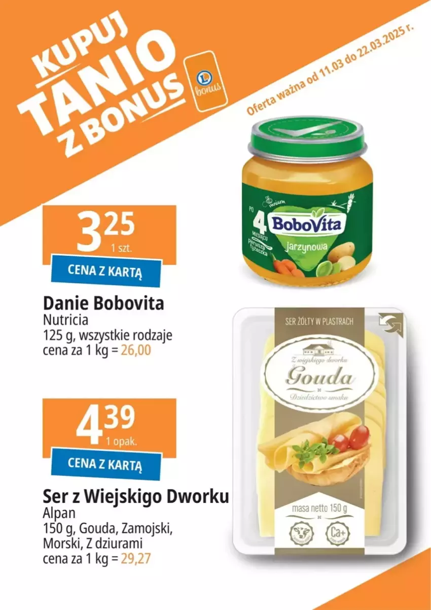 Gazetka promocyjna E Leclerc - ważna 11.03 do 22.03.2025 - strona 2 - produkty: BoboVita, Gouda, Ser