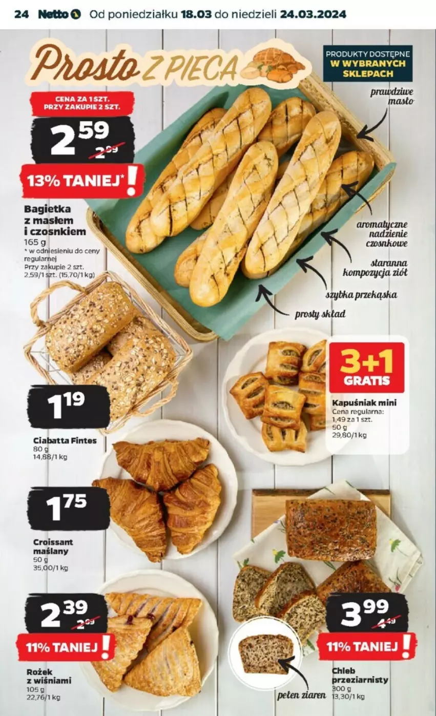 Gazetka promocyjna Netto - ważna 18.03 do 24.03.2024 - strona 17 - produkty: Croissant