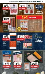 Gazetka promocyjna Netto - Gazetka - ważna od 24.03 do 24.03.2024 - strona 26 - produkty: Gra, Salami, Prosciutto, Szynka, Kabanos