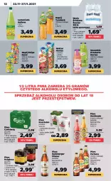 Gazetka promocyjna Netto - Gazetka spożywcza - Gazetka - ważna od 27.11 do 27.11.2021 - strona 12 - produkty: Piwa, Piwo, Gra, Lemoniada, Kasztelan, LANA, Fortuna, Carlsberg, Hellena, Tymbark, Smoothie, Woda, Napój, Nektar, Hortex