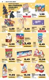 Gazetka promocyjna Netto - Gazetka spożywcza - Gazetka - ważna od 27.11 do 27.11.2021 - strona 6 - produkty: Cukier, Praliny, Czekolada, Galaretka, Cukierki, Gala, Kinder, Milka, Kalendarz, Kalendarz adwentowy
