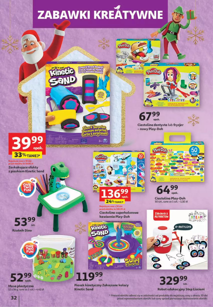 Gazetka promocyjna Auchan - Gazetka Magia Zabawek Hipermarket Auchan - ważna 09.11 do 29.11.2023 - strona 32 - produkty: Fa, Piasek kinetyczny, Play-Doh