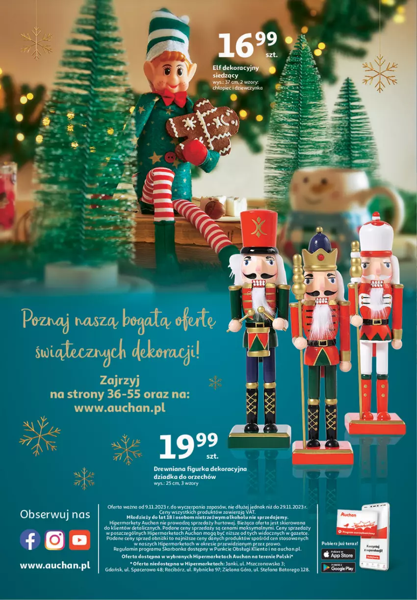 Gazetka promocyjna Auchan - Gazetka Magia Zabawek Hipermarket Auchan - ważna 09.11 do 29.11.2023 - strona 56 - produkty: Acer, Fa, Piec, Ser, Tera