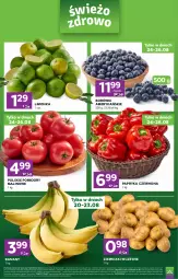 Gazetka promocyjna Stokrotka - Express - Gazetka - ważna od 26.08 do 26.08.2026 - strona 2 - produkty: Banany, Warzywa, Papryka czerwona, Papryka, Ziemniaki, Limonka, Owoce, Pomidory, Mięso