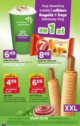 Gazetka promocyjna Stokrotka - Express - Gazetka - ważna od 26.08 do 26.08.2026 - strona 5 - produkty: Warzywa, Kawa, 7 Days, Rogal, Owoce, Kakao, Mięso