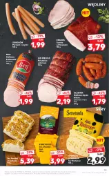 Gazetka promocyjna Kaufland - OFERTA TYGODNIA - Gazetka - ważna od 07.09 do 07.09.2022 - strona 13 - produkty: Polędwica, Cheddar, Krakus, Sok, Ser, Gra, Sokołów, Bell, Kiełbasa krakowska, Parówki, Parówki z szynki, Radamer, Szynka, Kiełbasa, Olewnik, Kiełbasa śląska