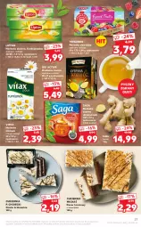 Gazetka promocyjna Kaufland - OFERTA TYGODNIA - Gazetka - ważna od 07.09 do 07.09.2022 - strona 27 - produkty: Ser, Gra, Cukier, Królewski, Saga, Herbata czarna, Vitax, Lipton, Teekanne, Deser, Herbata, Imbir, Herbata owocowa