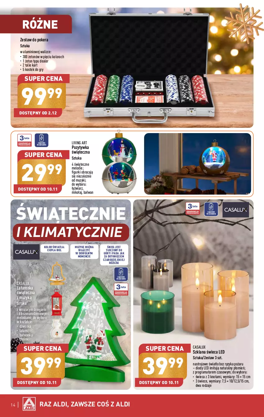 Gazetka promocyjna Aldi - Katalog z prezentami świątecznymi - ważna 08.11 do 23.12.2023 - strona 14 - produkty: Gra, Gry, LANA, Latarenka, Rama, Różdżki, Stek