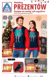 Gazetka promocyjna Aldi - Katalog z prezentami świątecznymi - Gazetka - ważna od 23.12 do 23.12.2023 - strona 1 - produkty: Gra, Wełna, Bluza, Lanki, Fa