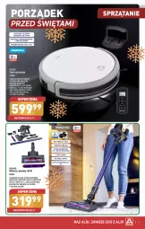 Gazetka promocyjna Aldi - Katalog z prezentami świątecznymi - Gazetka - ważna od 23.12 do 23.12.2023 - strona 7 - produkty: Robot sprzątający, Odkurzacz, Sok, Por, Gra, Szczotka, Pojemnik, Robot, Drzwi, Sprzątanie