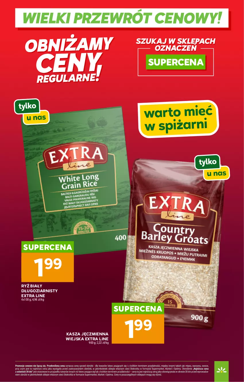 Gazetka promocyjna Stokrotka - Wielki przewrót cenowy! - ważna 14.05 do 30.06.2026 - strona 17 - produkty: Kasza, Kasza jęczmienna, Ryż, Ryż biały