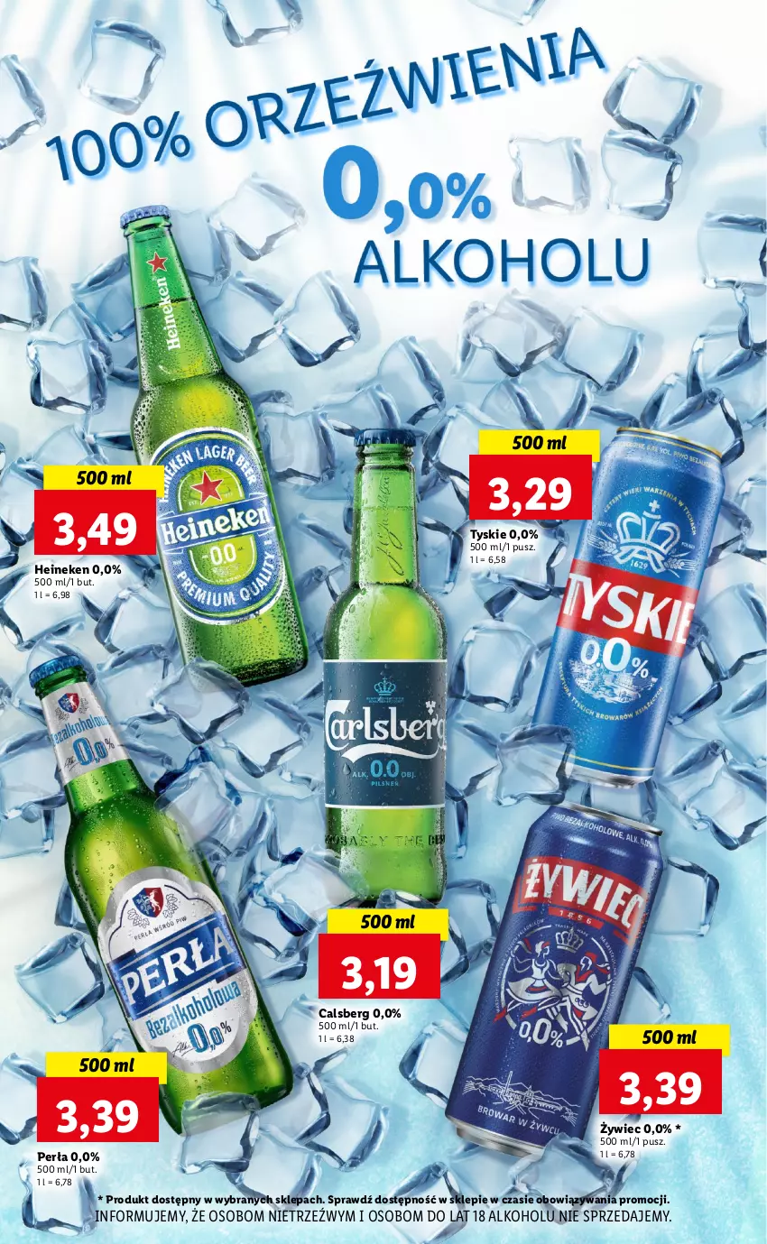 Gazetka promocyjna Lidl - Katalog piwa - ważna 28.04 do 31.08.2022 - strona 14 - produkty: Heineken, Perła, Tyskie